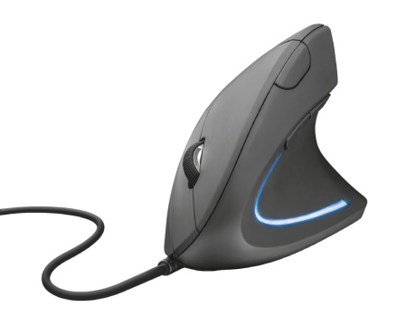 Trust Миша VERTO ERGONOMIC MOUSE BLACK - фото 2