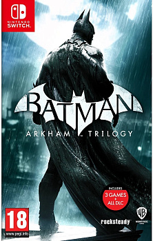 Гра консольна Switch Batman Arkham Trilogy, картридж Гра консольна Switch Batman Arkham Trilogy, картридж