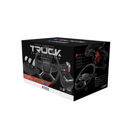 Кермо і педалі HORI Force Feedback Truck Control System для ПК - фото 6