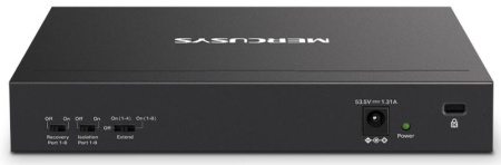 Mercusys Комутатор MS110P 10xFE (8xPoE), 65Вт, Некерований - фото 2