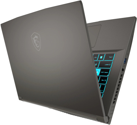 MSI Ноутбук MSI Thin B12VE 15.6 FHD, Intel i7-12650H, 16GB, F1TB, NVD4050-6, DOS, чорний - фото 8