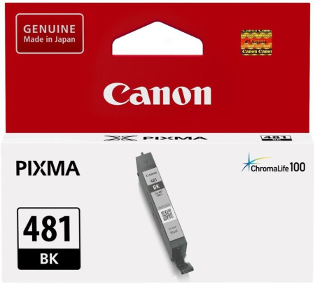 Картридж струменевий Canon CLI-481 PIXMA TS6140/8140/9140/TR7540/8540/TS6240/9540/8240/704/8340/6340 Black - фото 1