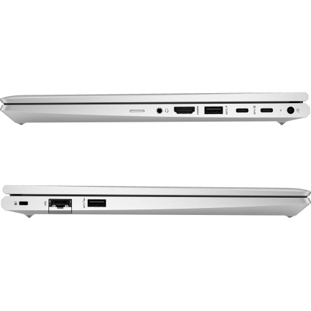 HP Ноутбук Probook 440-G10 14" FHD IPS AG, Intel i5-1334U, 16GB, F512GB, UMA, DOS, сріблястий - фото 4