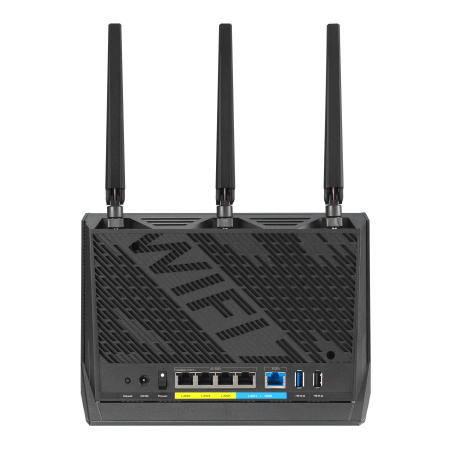 ASUS Маршрутизатор RT-BE86U BE6800, 3x2.5GE LAN, 1x2.5GE LAN/WAN, 1x10GE LAN/WAN, 1xUSB3.2, 1xUSB2.0, MESH - фото 7