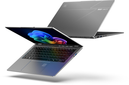 Ноутбук Acer Swift Go 14 SFG14-64 14" WUXGA OLED, AMD R5-340, 16GB, F512GB, UMA, Win11, сріблястий - фото 13