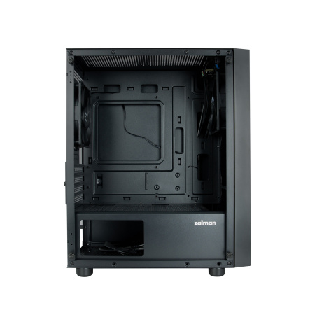 Корпус Zalman T3 Plus без БЖ, 1xUSB3.0, 2xUSB2.0, 2x120мм, VGA 290мм, ATX, чорний - фото 4