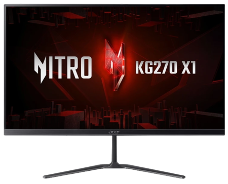 Монiтор 27" Acer KG270X1bmiipx (UM.HX0EE.108) Black - фото 1