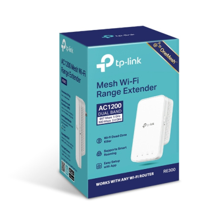Розширювач покриття WiFi TP-LINK RE300, AC1200, MESH - фото 8