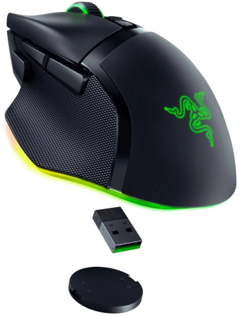Миша Razer Basilisk V3 Pro, RGB, USB-A/WL/BT, чорний - фото 7
