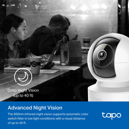 IP-Камера TP-LINK Tapo C232 5MP N300 microSD motion detection. AI - фото 8