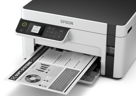 Epson БФП ink mono A4 EcoTank M2120 32 ppm USB Wi-Fi Pigment - фото 5