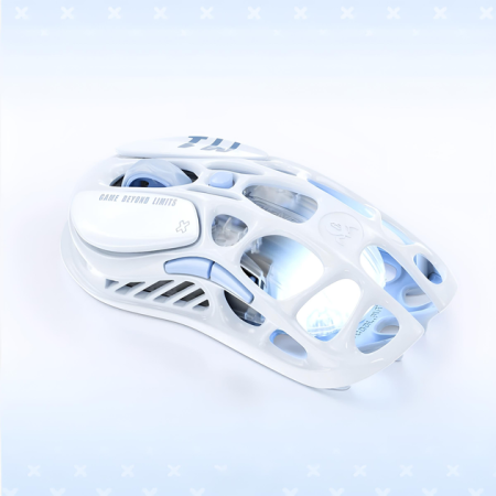 Миша GravaStar Mercury M1 Pro, magnesium alloy body, BT/WL/USB-A, RGB, Ice Blue - фото 4