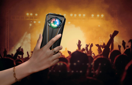 Смартфон Doogee S PUNK Pro 6.58" 8/512ГБ, 2SIM, 10800мА•год, помаранчевий - фото 2