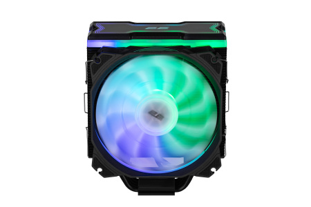 2E Gaming Процесорний кулер Air Cool AC120D4TC-ARGB, LGA1851, 1700, 1366, 1200, 115x, AM5, AM4, AM3, AM3+, AM2, AM2+, FM2, FM1, 4pin PWM, 3pin +5VARGB, TDP 180W - фото 13