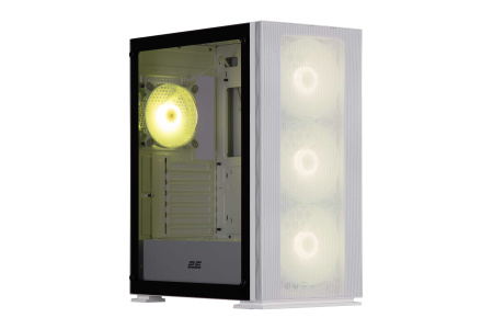 Корпус 2E GAMING Virtus Neo G3301NW без БЖ 2xUSB3.0, 1xUSB2.0, 3x140мм ARGB, 1x120мм ARGB, VGA 340мм, LCS ready, контролер з пультом, TG Side Panel, ATX, білий - фото 6