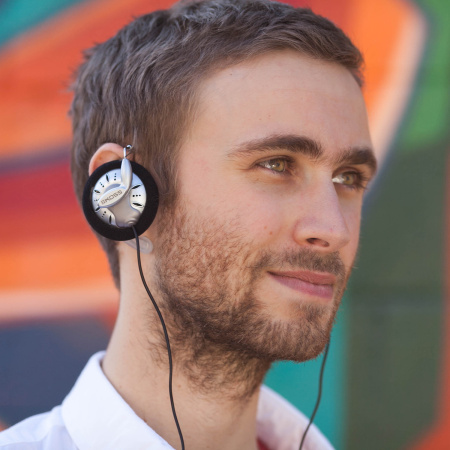 Навушники On-ear Koss KSC75 Clip, 3.5 mini-jack, 1.2м, Сірий - фото 3 Навушники On-ear Koss KSC75 Clip, 3.5 mini-jack, 1.2м, Сірий - фото 3