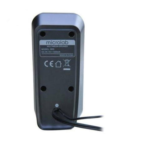 Microlab Акустична система B-55 2.0, USB, mini-jack, чорний - фото 2 Microlab Акустична система B-55 2.0, USB, mini-jack, чорний - фото 2