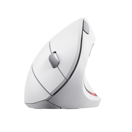 Миша Trust Verto Ergonomic, WL, білий - фото 5