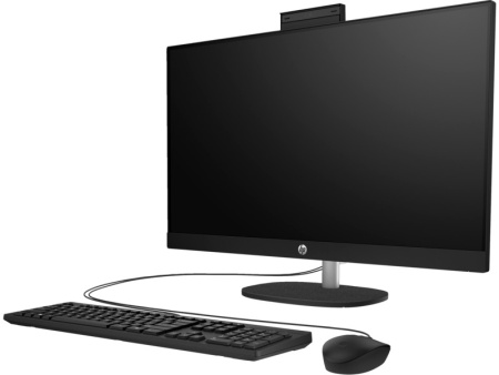 HP Комп'ютер персональний моноблок All-in-One 27" FHD IPS AG, Intel i7-1355U, 16GB, F1TB, UMA, WiFi, кл+м, DOS, чорний - фото 3