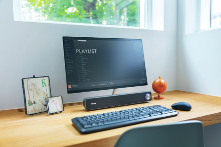 Акустична система Trust Arys Саундбар, USB/AUX, чорний - фото 13
