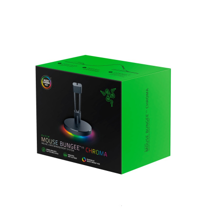 Тримач кабелю Razer Mouse Bungee V3 Chroma, RGB, чорний - фото 2