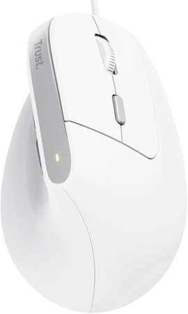 Миша Trust Bayo 2 Ergonomic, USB-A, біла - фото 1