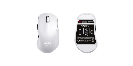 Миша Cherry Xtrfy M64 PRO, 8K, WL/USB-A, RGB, білий - фото 2