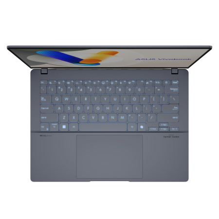 ASUS Ноутбук Vivobook S 14 S5406SA-PP113 14" 3K OLED, Intel Ultra 5 226V, 16GB, F1TB, UMA, NoOS, Блакитний - фото 6