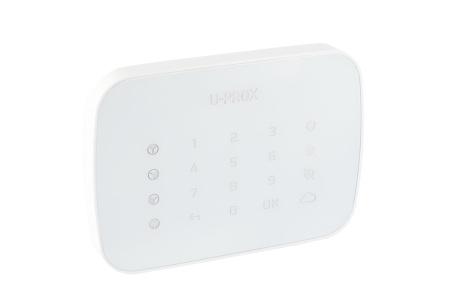 Бездротова сенсорна клавіатура U-Prox Keypad G4 White, 4 групи, бездротовий, білий - фото 9