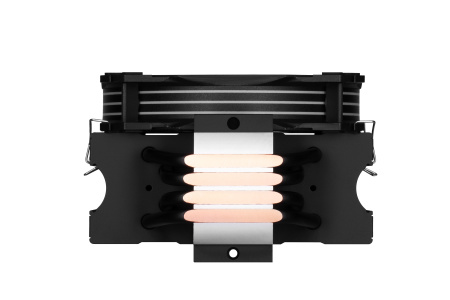 2E Gaming Процесорний кулер Air Cool AC120D4TC-ARGB, LGA1851, 1700, 1366, 1200, 115x, AM5, AM4, AM3, AM3+, AM2, AM2+, FM2, FM1, 4pin PWM, 3pin +5VARGB, TDP 180W - фото 5