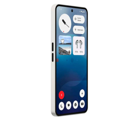 Смартфон Nothing Phone (3a) 6.77" 8/128ГБ, 2SIM, 5000мА•год, білий - фото 4