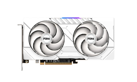 Відеокарта SAPPHIRE Radeon RX 9060 XT 16GB GDDR6 PURE GAMING OC білий - фото 1