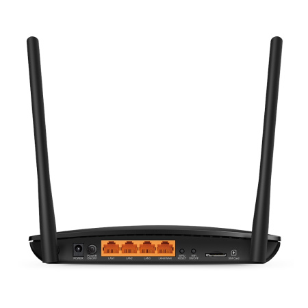 Маршрутизатор TP-LINK TL-MR400 AC1350, 4G/LTE, 3xFE LAN, 1xFE WAN, MESH - фото 4