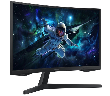 Монітор Samsung 27" Odyssey G55C 2xHDMI, DP, VA, 2560x1440, 165Hz, 1ms, CURVED - фото 5