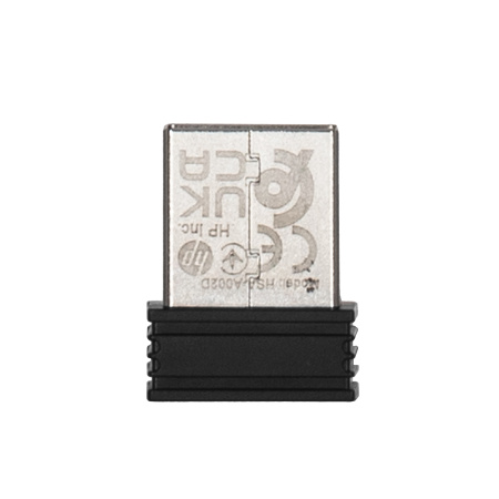 Клавіатура мембранна HP 220, 104key, WL, EN/UK, чорний - фото 8