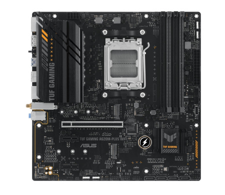 Материнcька плата ASUS TUF GAMING A620M-PLUS WIFI sAM5 A620 4xDDR5 HDMI DP Wi-Fi BT mATX - фото 1