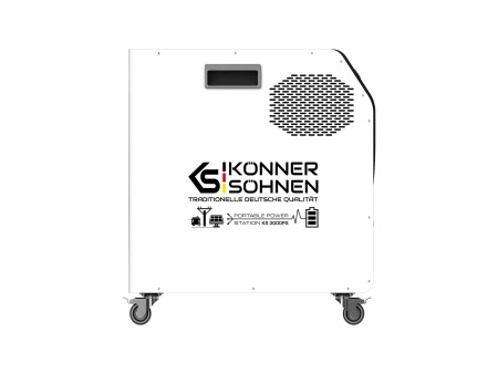 Портативна електростанція Konner&Sohnen KS 3000PS, 3000Вт, 3200Вт·год, LifePo4, 37кг - фото 8 Портативна електростанція Konner&Sohnen KS 3000PS, 3000Вт, 3200Вт·год, LifePo4, 37кг - фото 8