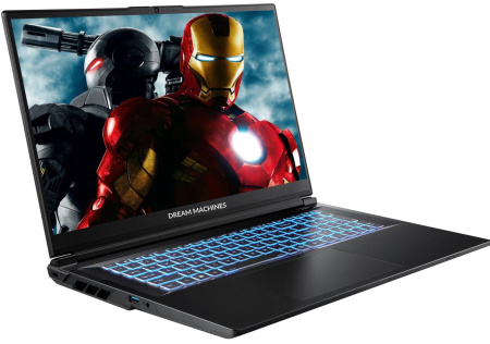Ноутбук Dream Machines RG5060-17 17.3QHD IPS, Intel i9-14900HX, 32GB, F2TB, NVD5060-8, DOS, чорний - фото 2