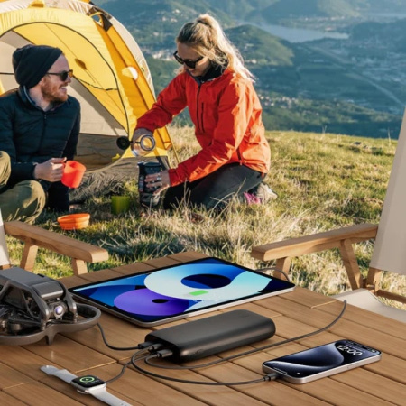 Belkin Акумулятор портативний літій-іонний Power Bank 26000мА·год, 32Вт, USB-A/USB-C PD PPS, чорний - фото 7