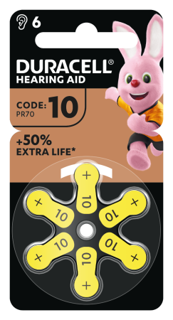 Батарейки для слухових апаратів Duracell розмір 10, 6 шт. - фото 9