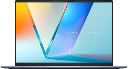 ASUS Ноутбук Vivobook S 16 S5606CA-RI142W 16" 3K OLED, Intel Ultra 7 255H, 32GB, F1TB, UMA, Win11, Блакитний - фото 6