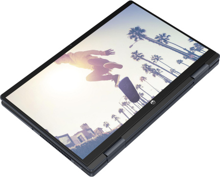 HP Ноутбук Pavilion x360 14-ek2005ua 14" FHD IPS Touch, Intel 5-120U, 16GB, F512GB, UMA, DOS, синій - фото 4