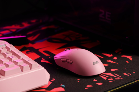 2E Gaming Миша MG355 WL, RGB, USB-A/WL, рожевий - фото 5