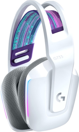 Гарнітура Logitech G733 Lightspeed Wireless RGB White - фото 2