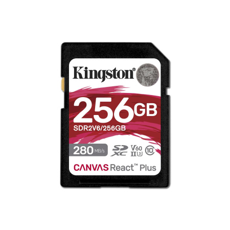 Карта пам'яті Kingston SD  256GB C10 UHS-II U3 R280/W150MB/s - фото 1