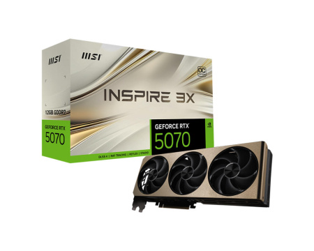 Відеокарта MSI GeForce RTX 5070 12GB GDDR7 INSPIRE 3X OC - фото 6