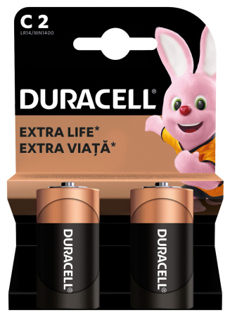 Лужні батарейки Duracell C, 2 шт.
 - фото 4