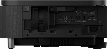 Epson Проєктор домашнього кінотеатру EH-LS800B UHD, 4000 lm, LASER, 0.16, WiFi, Android TV, чорний - фото 6