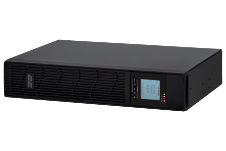2E Джерело безперебійного живлення PS1000RT, 1000VA/800W, RT2U, LCD, USB, 2xSchuko+1xC13 - фото 4