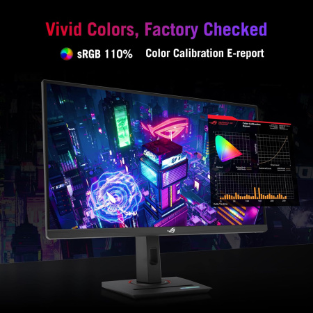 ASUS Монітор 24.5" ROG Strix XG259QNS 2xHDMI, DP, 2xUSB, Audio, IPS, 380Hz, 0.3ms, sRGB 110%, AdaptiveSync, Pivot, HDR400 - фото 12